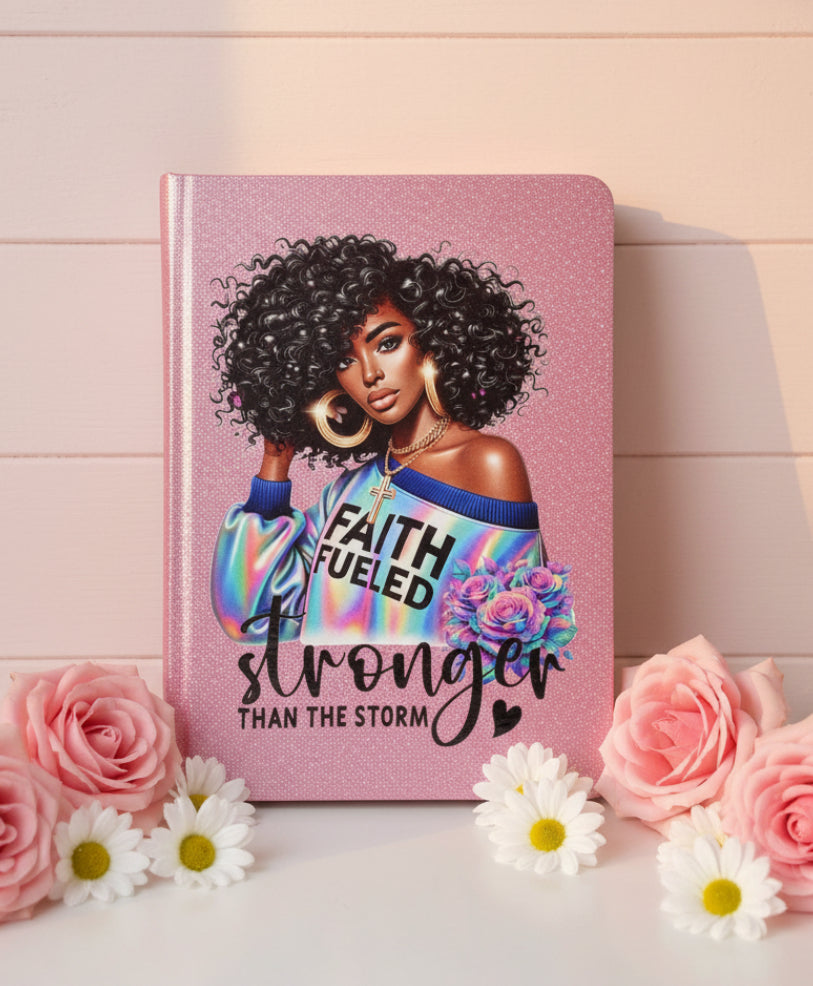 "Stronger Than the Storm - Journal Notebook