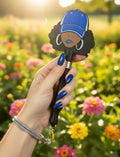 Blue Cap Girl Tap to Pay Wand Wristlet