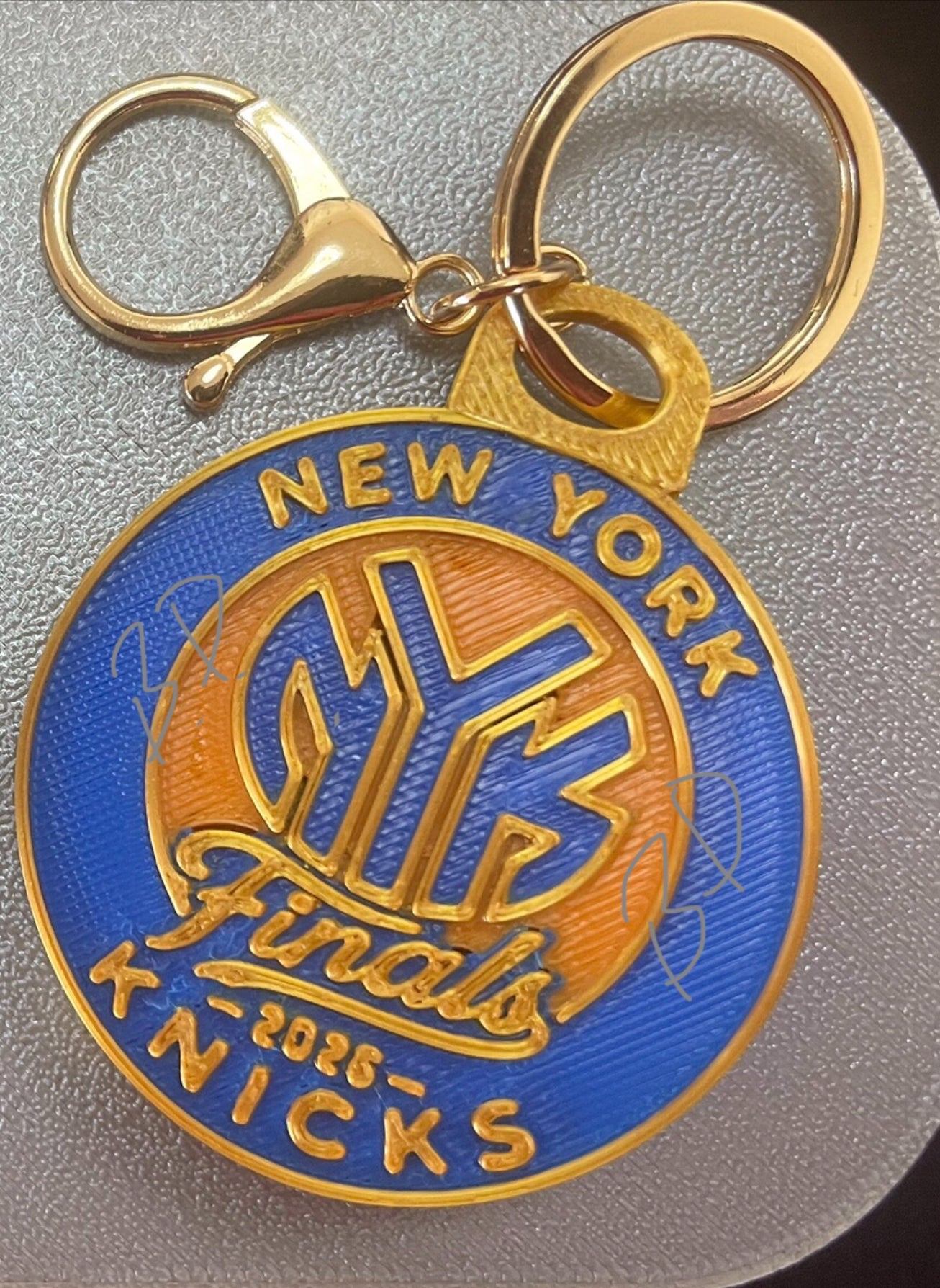 NY Knicks Finals 2026 Keychains