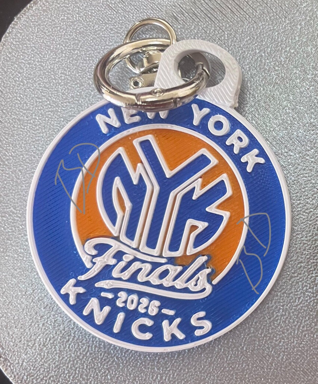 NY Knicks Finals 2026 Keychains