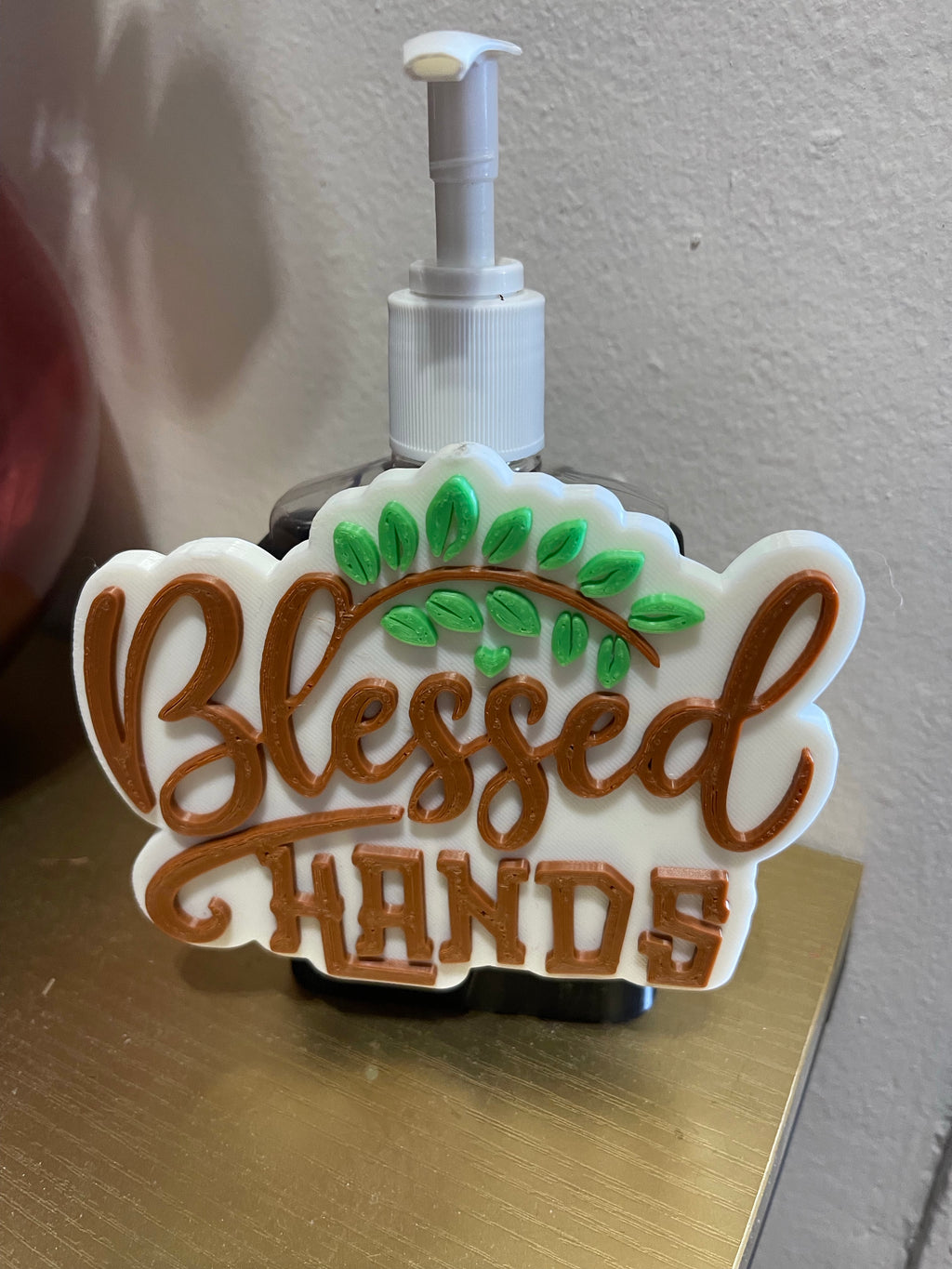 Foaming Soap Holder w/ Changeable Face Plate