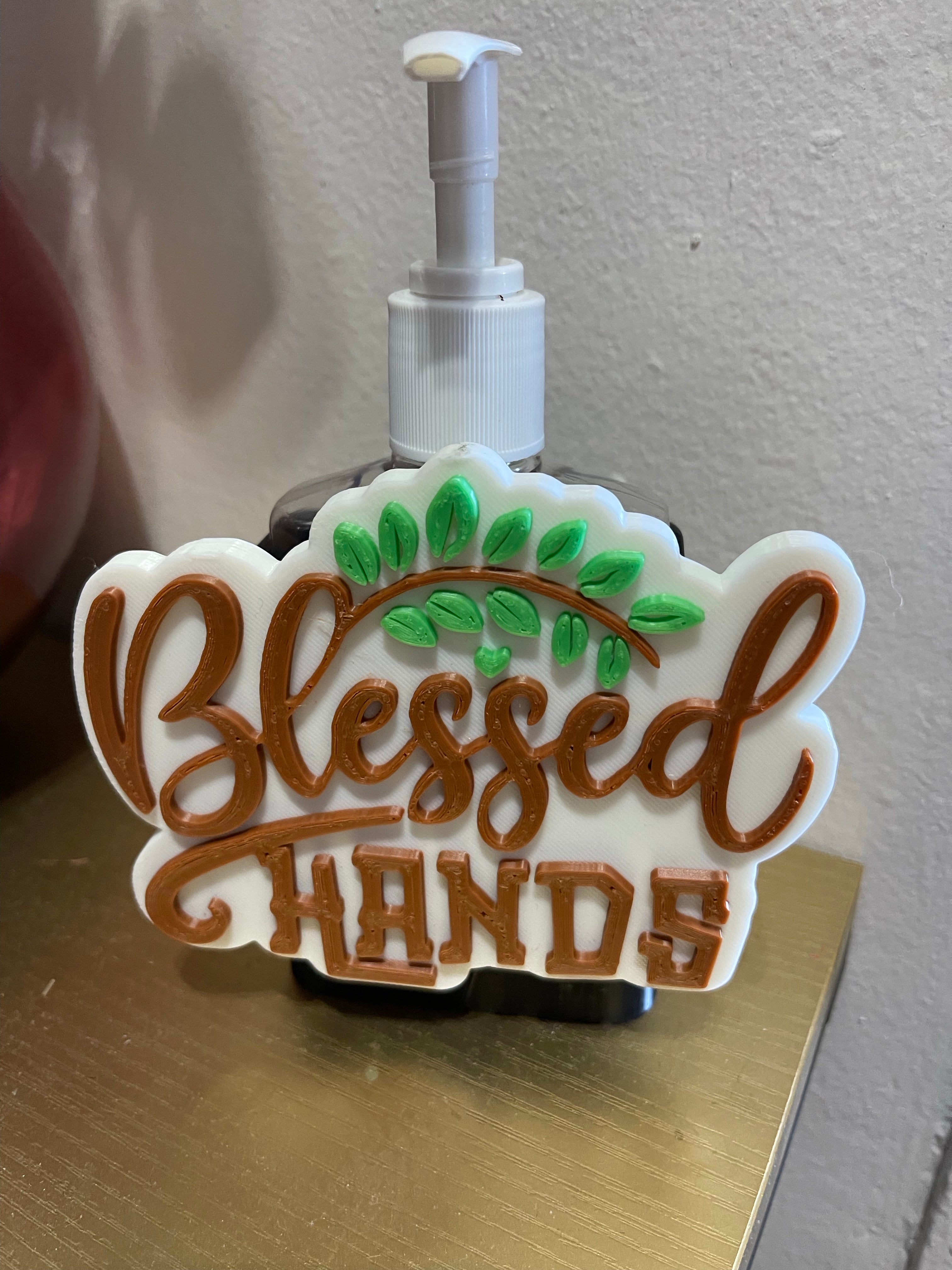 Foaming Soap Holder w/ Changeable Face Plate
