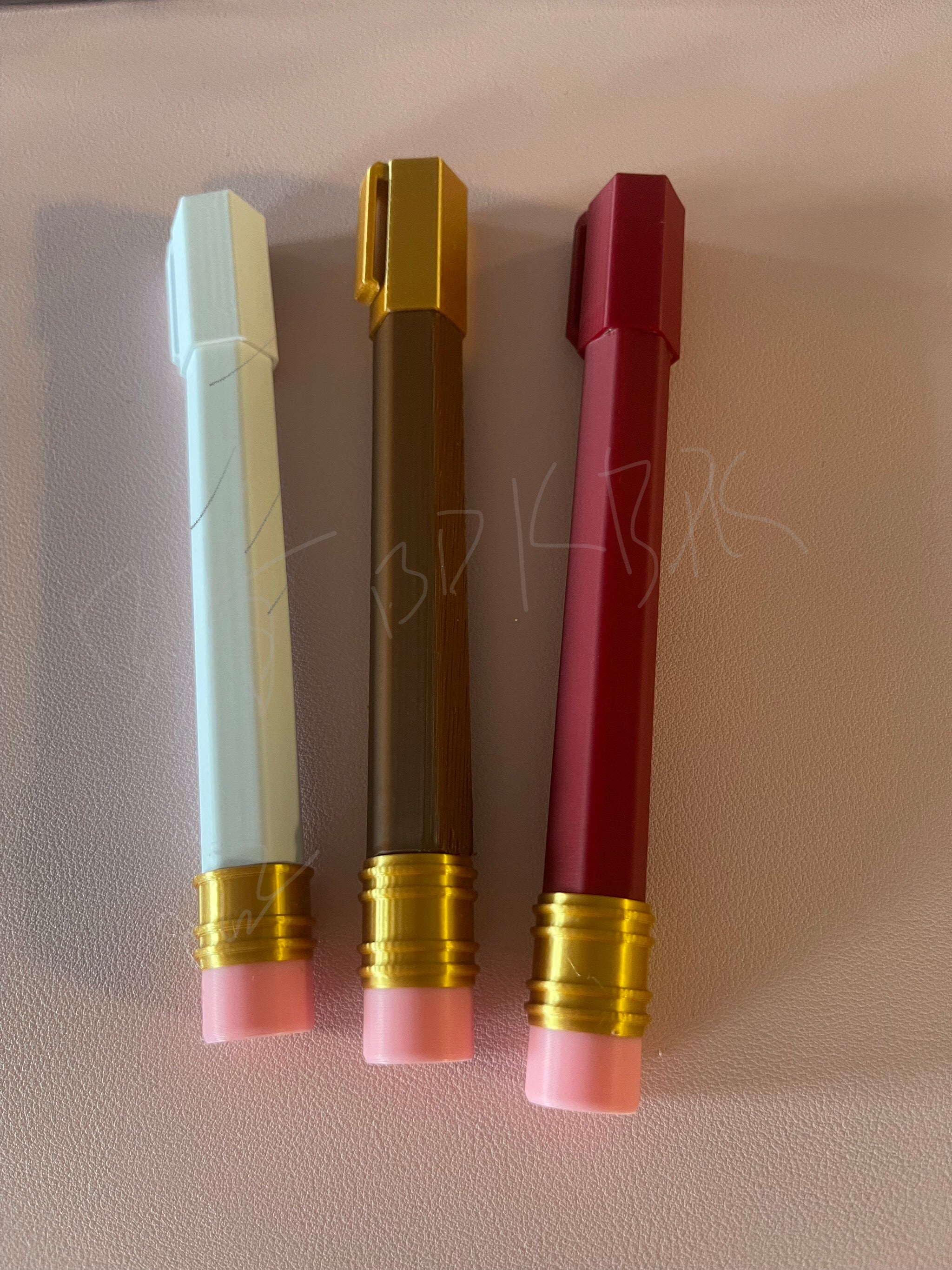 Personalized 3D Printed Jumbo Pencil Pen