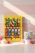 Battery Life of a Teacher - Feminine Background