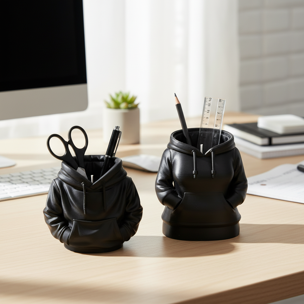 Black Hoodie Pen Holders - Original Style