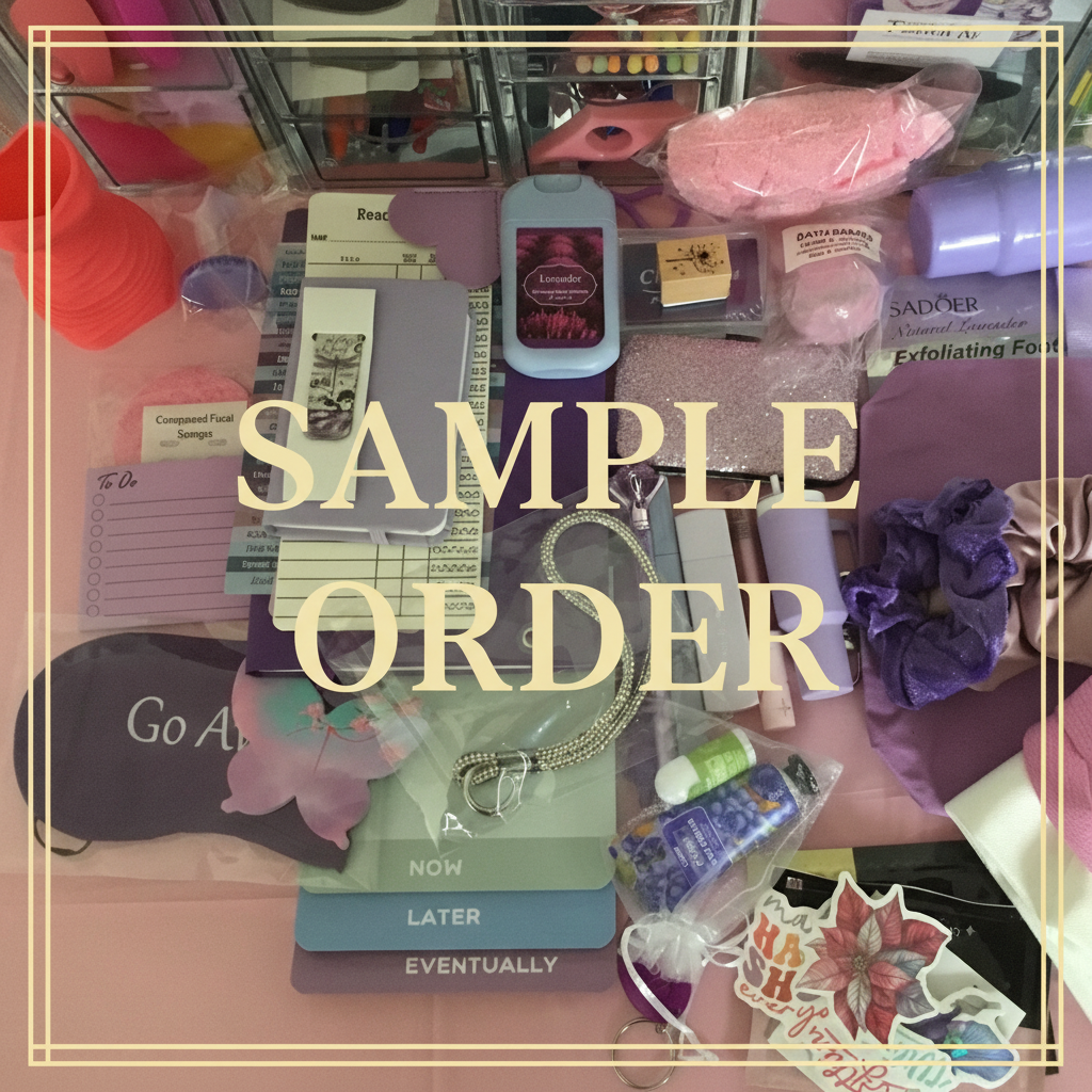 Sample Order - Gold Border