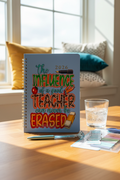 Teacher Journal - Window Seat with Pillows, Pen Flat, Bookmarks
